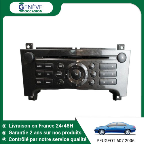 Autoradio peugeot 607 - autoradio,